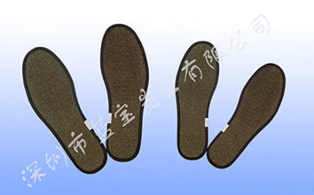 细网竹炭鞋垫